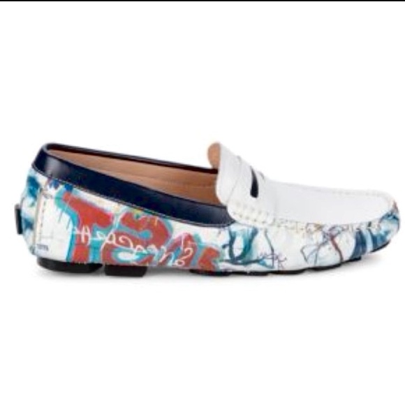 ROBERT GRAHAM
Haryanto Printed Leather Driving Loafers Size 11.5 - Picture 5 of 15